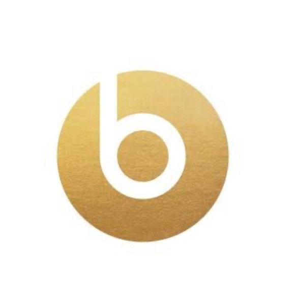 ♥️ FREE with any purchase 🙏🏽 NWOT 😎 BEATS Gold Beats Logo Sticker Vinyl Decal - Picture 1 of 8